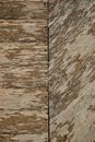Abstract background of rough worn out wooden surface with scratches and rubbed texture