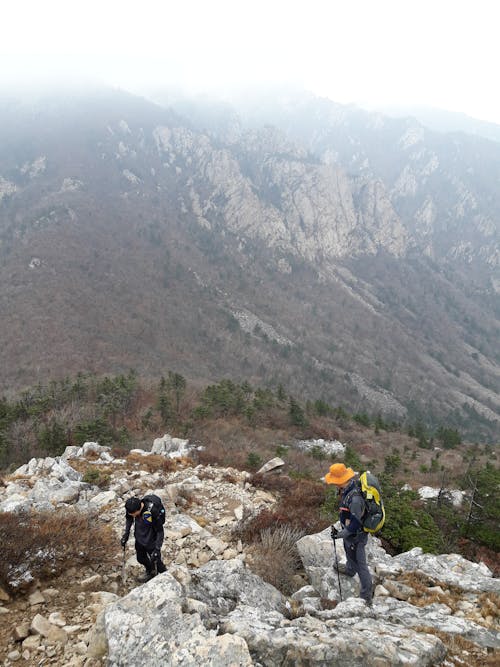 Darmowe zdjęcie z galerii z aktywność na zewnątrz, alpiniści, czas wolny