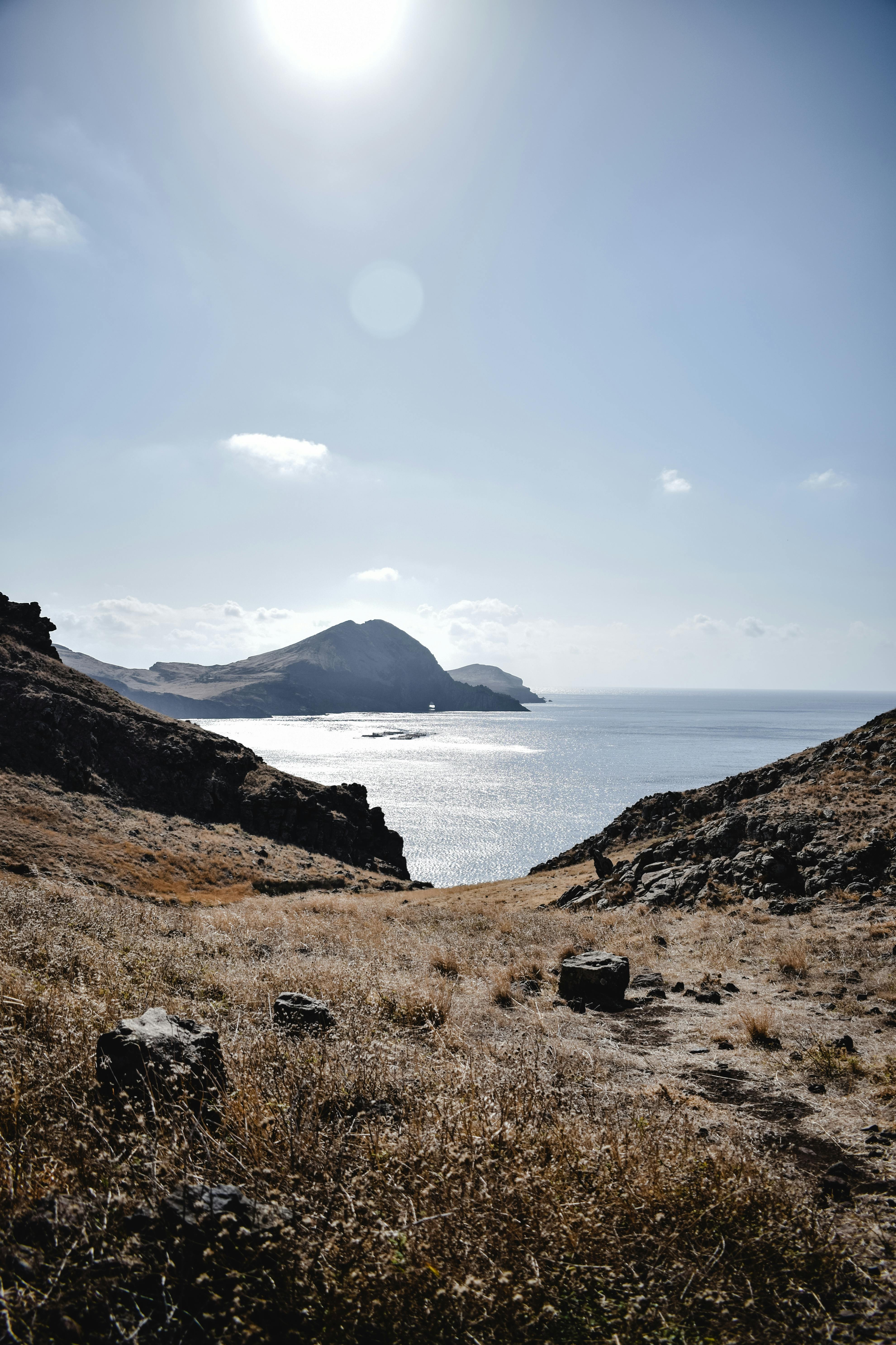 Free Rocks on Mountain Top Stock Photo