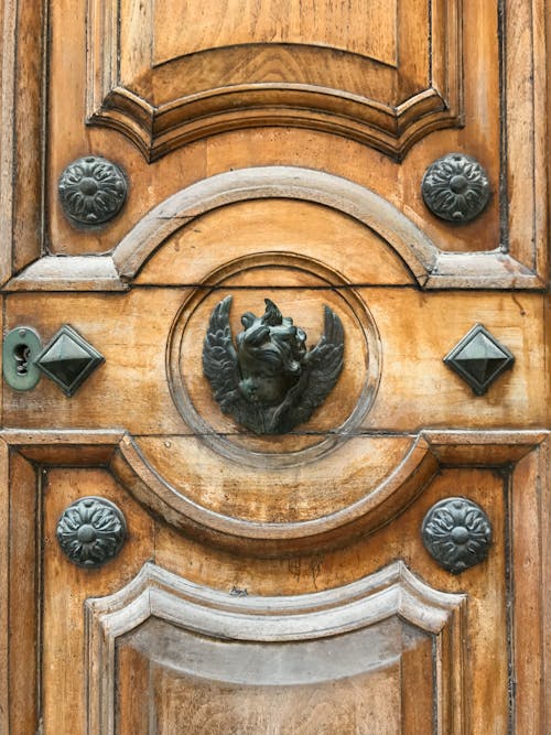 Brown Wooden Door