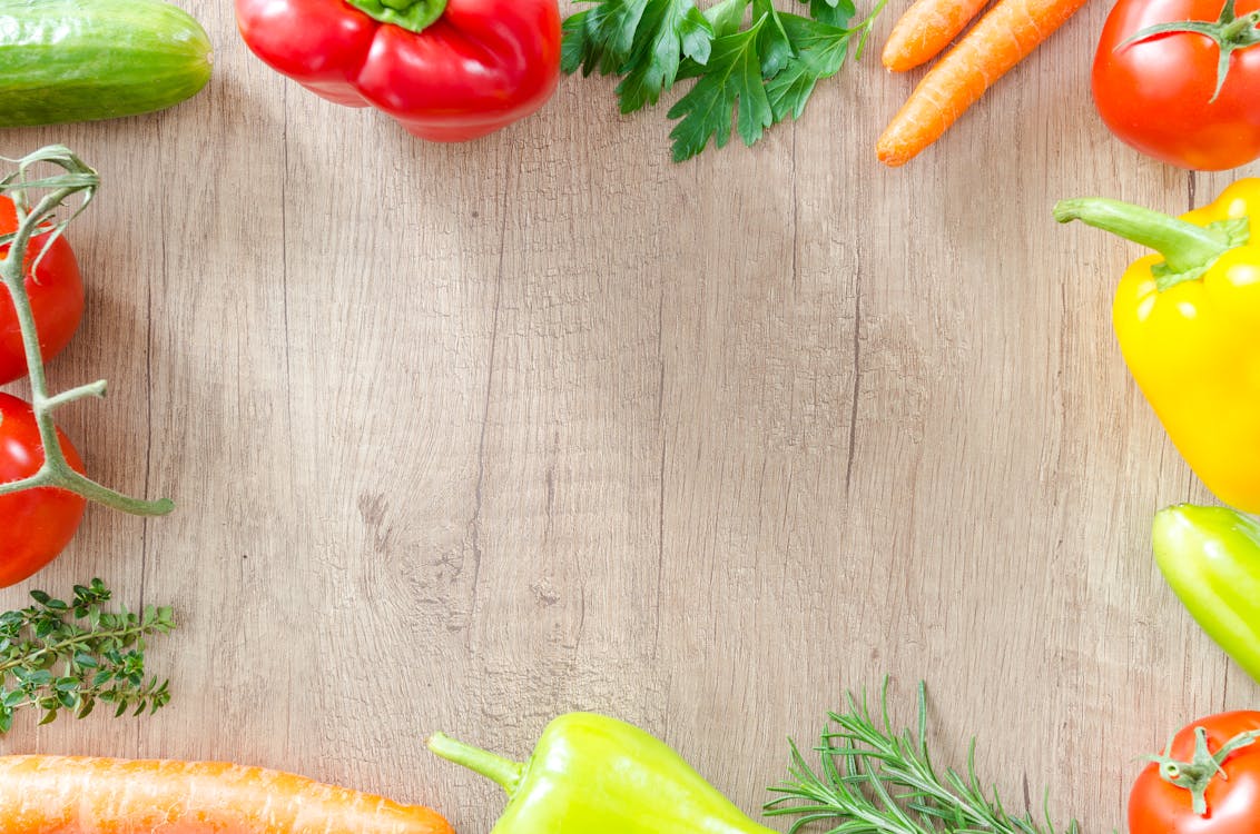 Free Assorted Vegetables on Brown Surface Stock Photo
