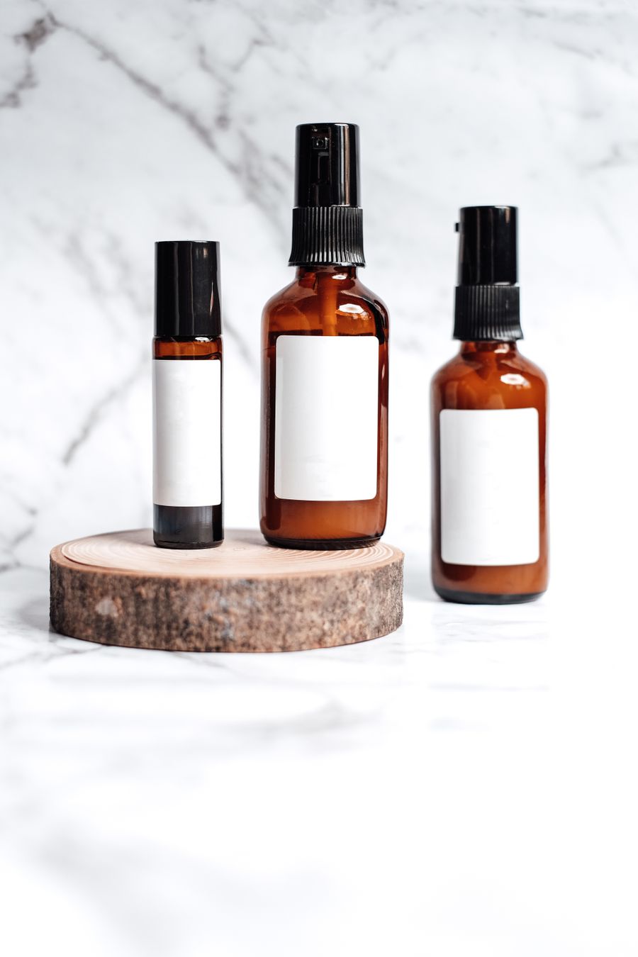 Cosmetic packaging bottles used as sourcing reference