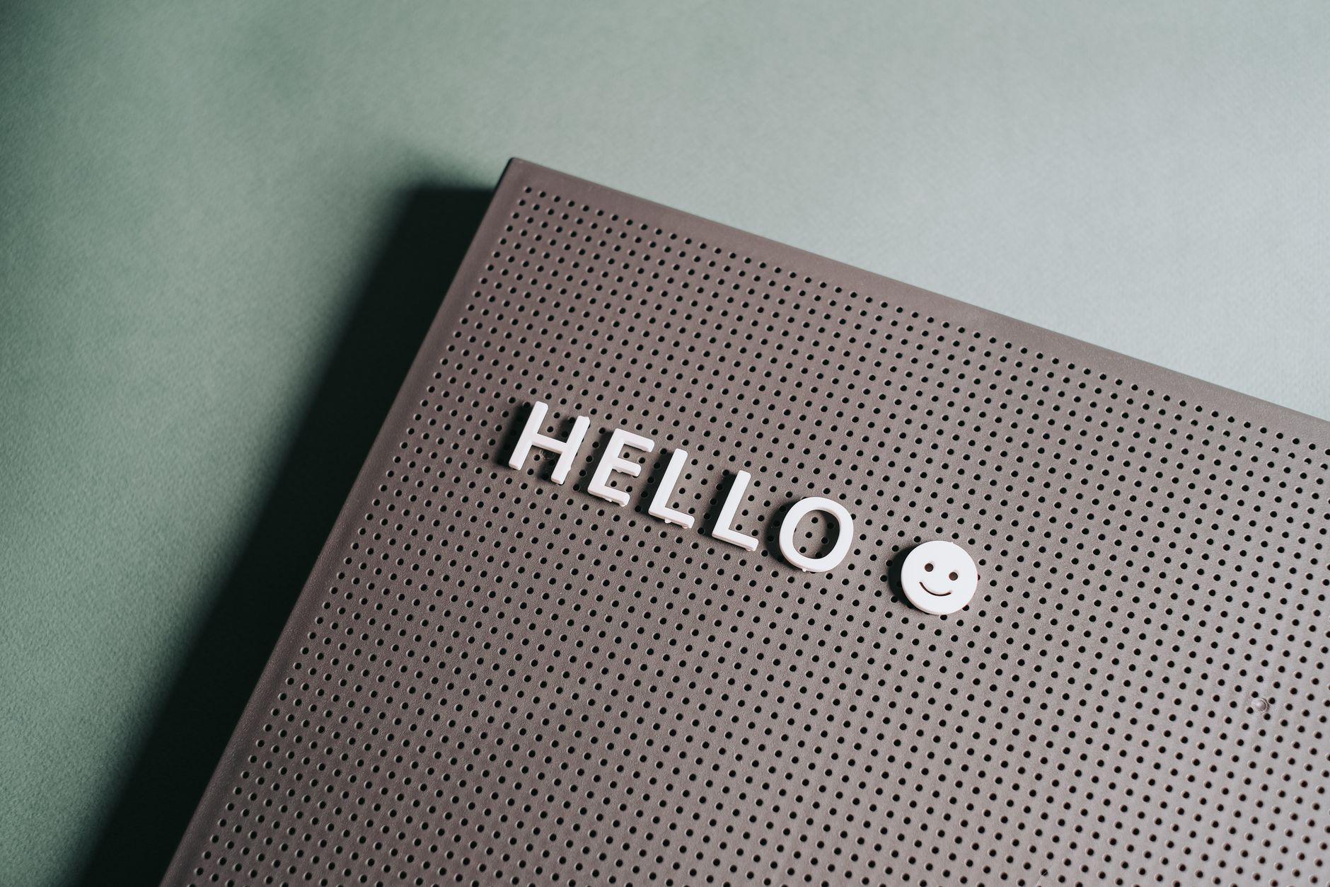 Illustration — hello smiley