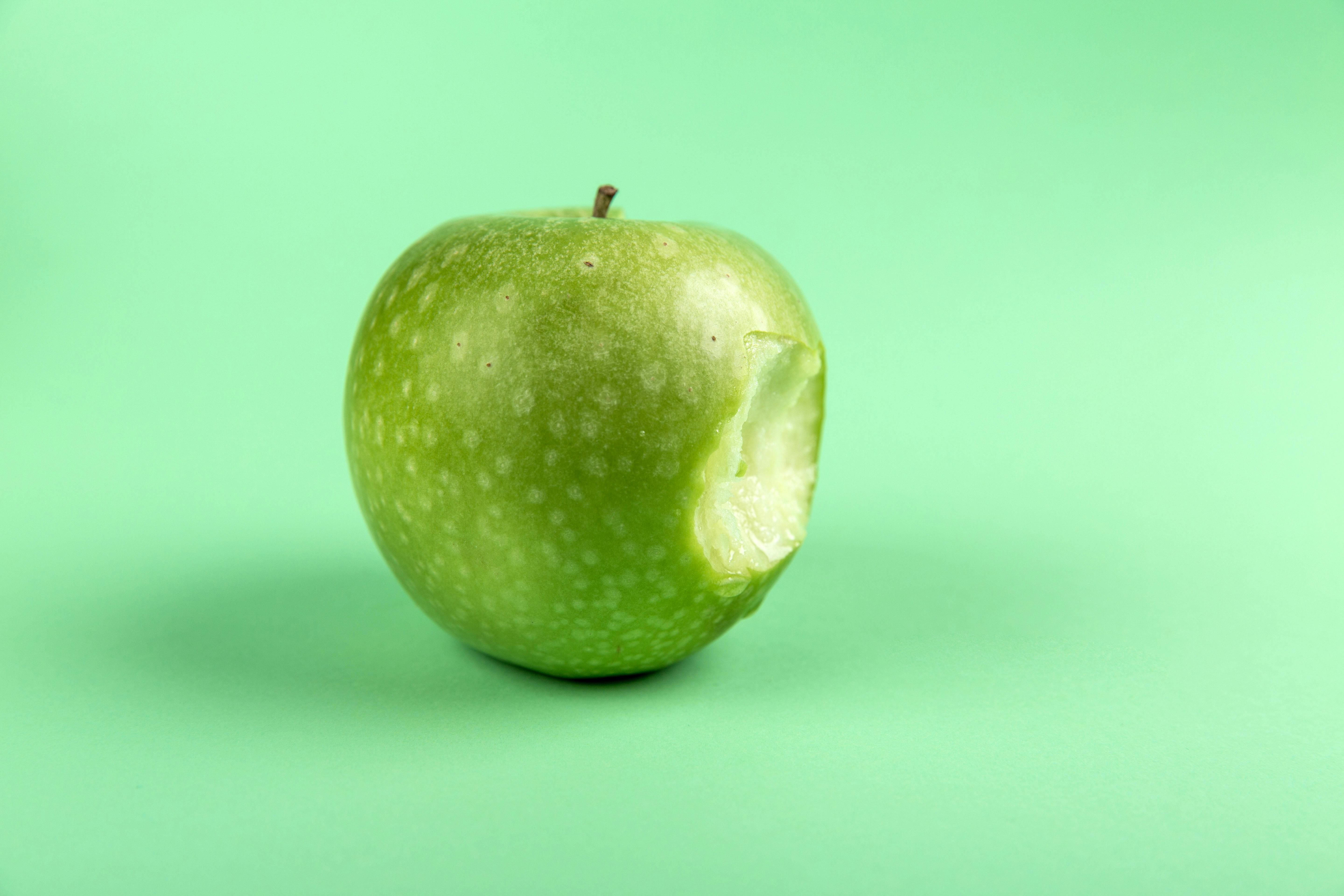 apple wallpaper green