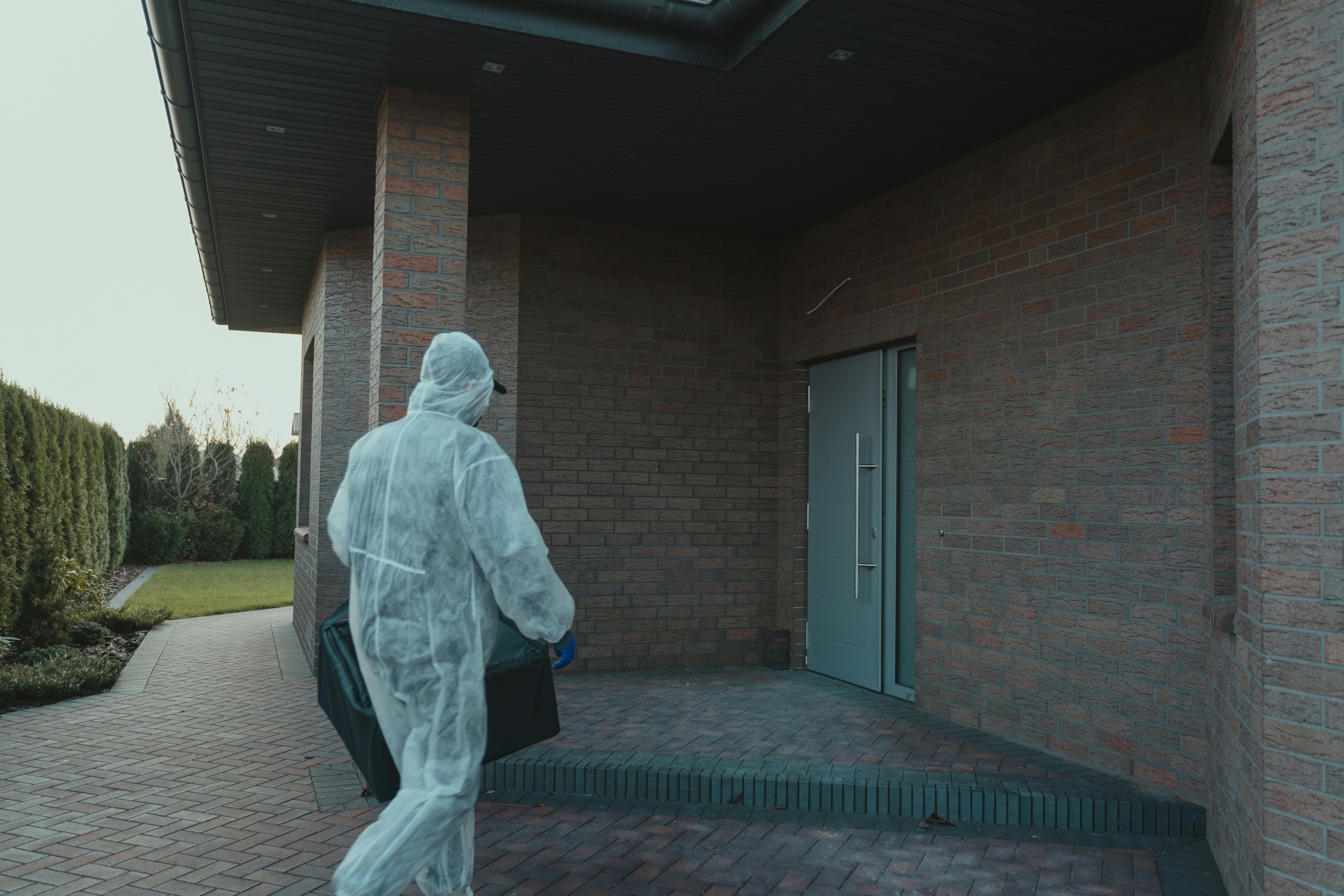 Shipping containers at a port symbolizing global logistics