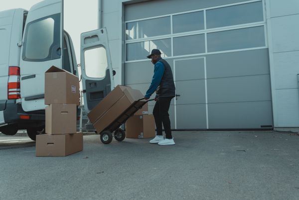 Cases stacked in the loading bay before a shipment — Tima Miroshnichenko on Pexels