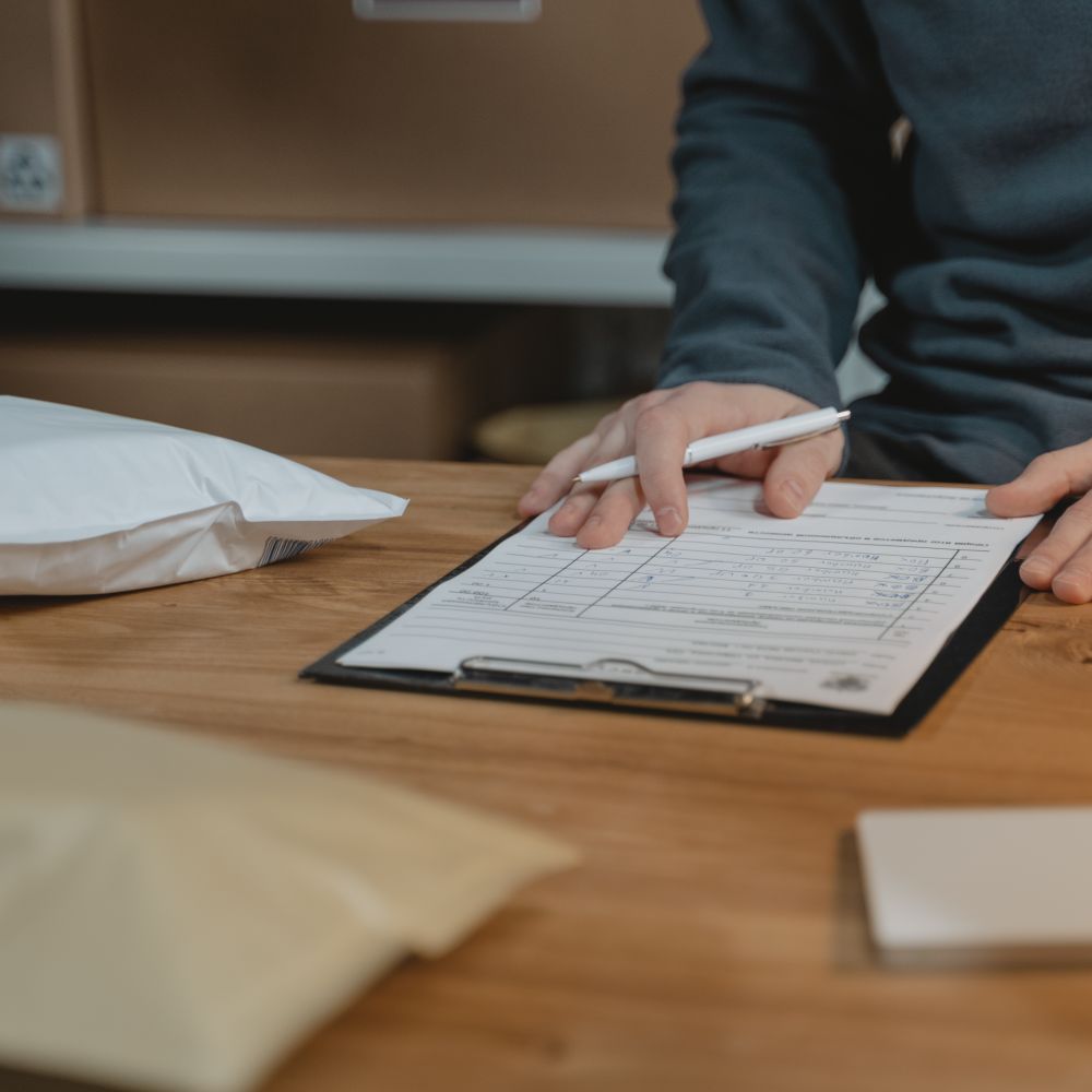 Austrey — office relocation team moving desks and equipment