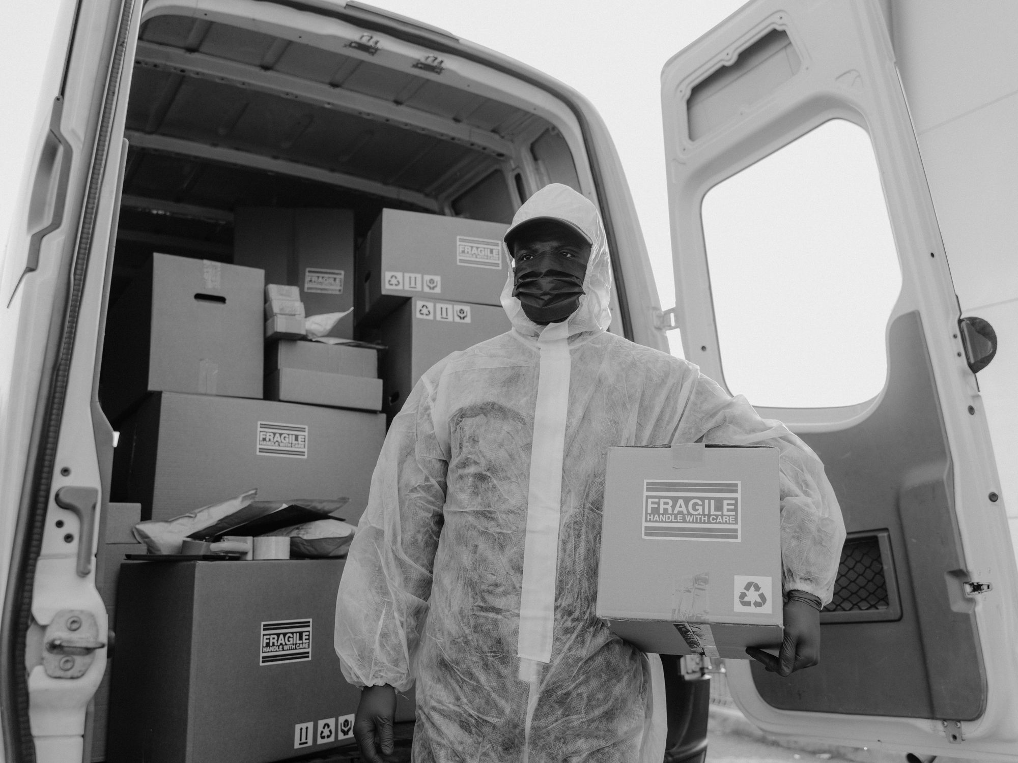 House Clearance in St Helier, South London — house clearance team loading furniture into a van