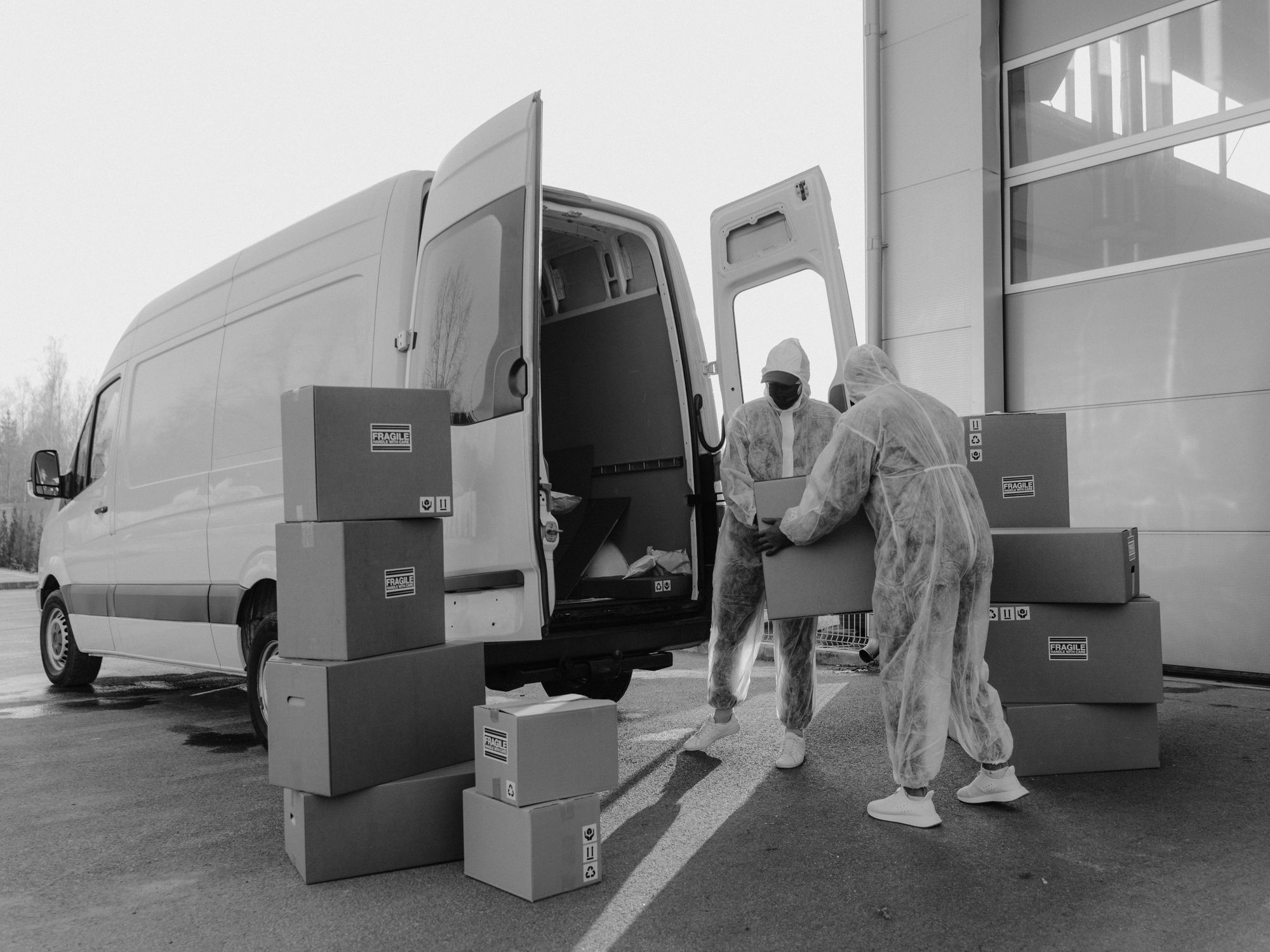 Storage Transport in Faversham, South East — belongings being loaded for transport to storage