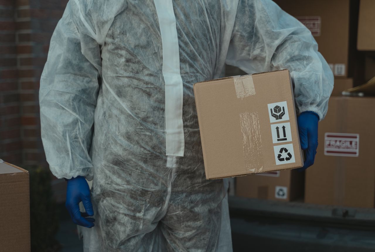 Packing services Murrow — removals work in progress
