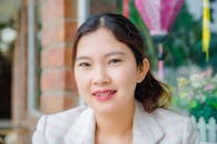 A Beautiful Woman Smiling