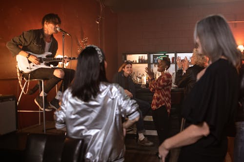 Group of People Watching a Live Performance