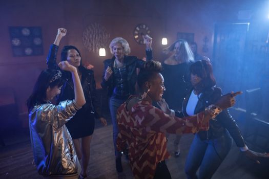 Group of Women Dancing