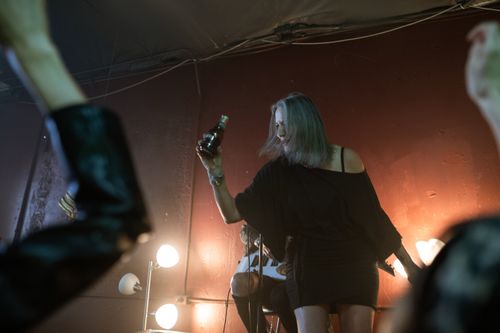 Free Vibrant nightlife scene with live music, dancing, and fun atmosphere. Stock Photo