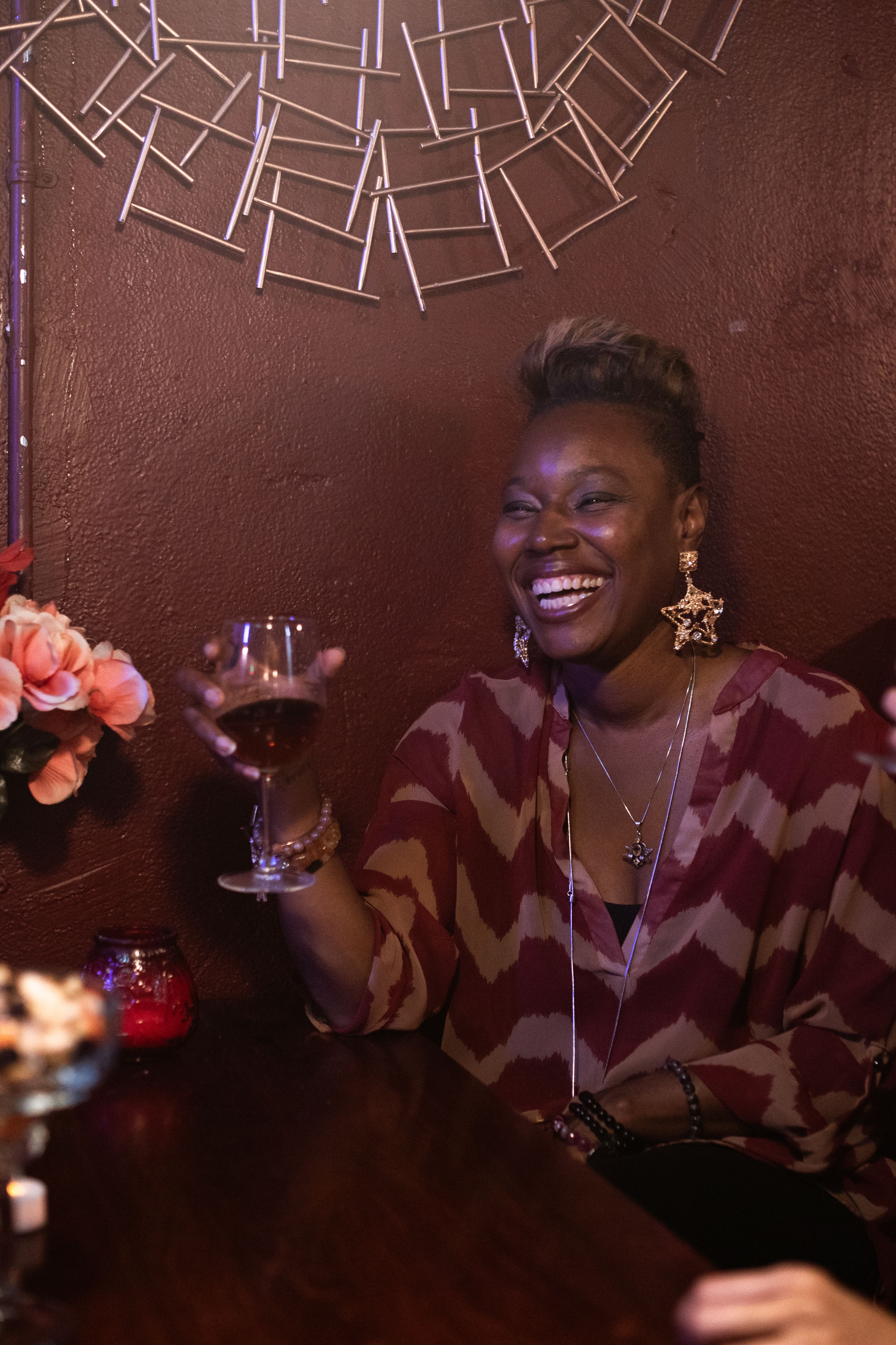 Woman Holding a Wine Glass · Free Stock Photo