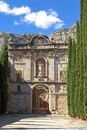 Ruins of Scala Dei Carthusian Monastery in Spain