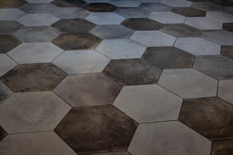 Hexagon Floor Tiles