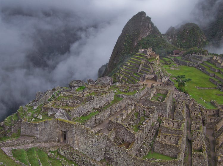 Machu Picchu Ruins In Peru