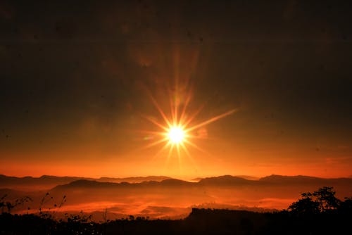 Gratis lagerfoto af aften, appelsin, baggrund