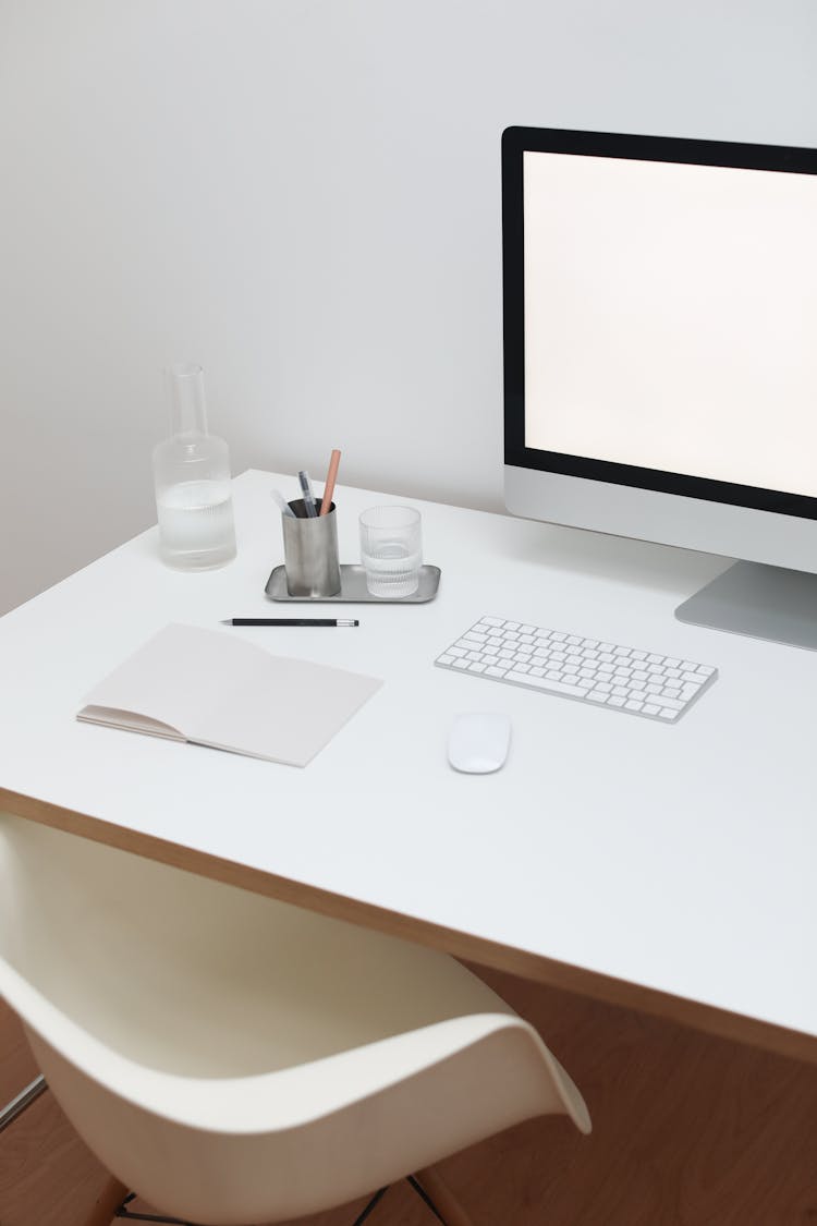 Modern Computer On Table In Room