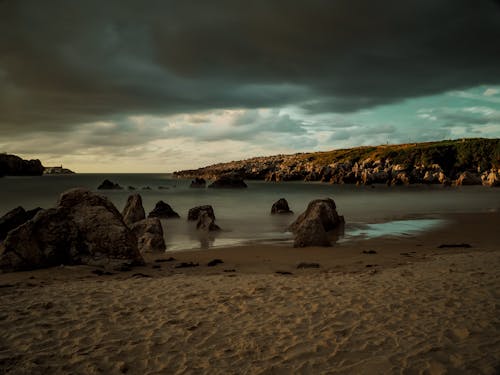 ฟรี คลังภาพถ่ายฟรี ของ ชายหาด, ตอนเย็น, ตะวันลับฟ้า คลังภาพถ่าย