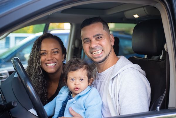 A family setting off on a drive together. Photo by Kampus Production on Pexels
