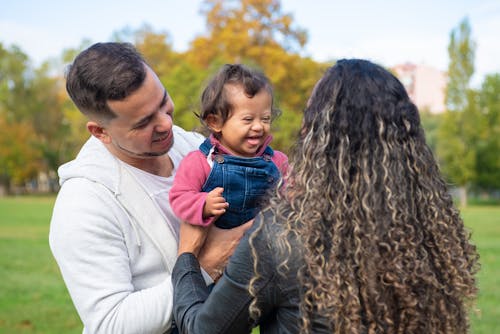 
A Family Spending Time Together on a Park