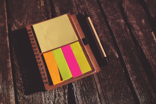 Reminder sticky notes