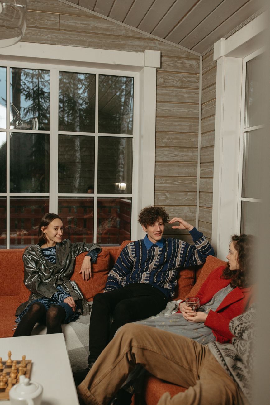 Diverse couples in modern dating scenarios