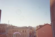 Brown Concrete Building With Bubbles
