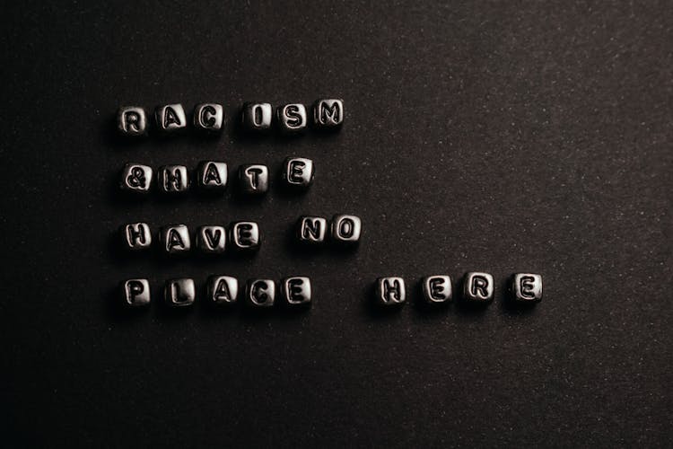 Message Using Square Alphabet Beads