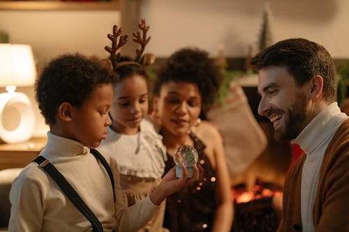 Foto d'estoc gratuïta de dona afroamericana, dona de raça negra, família