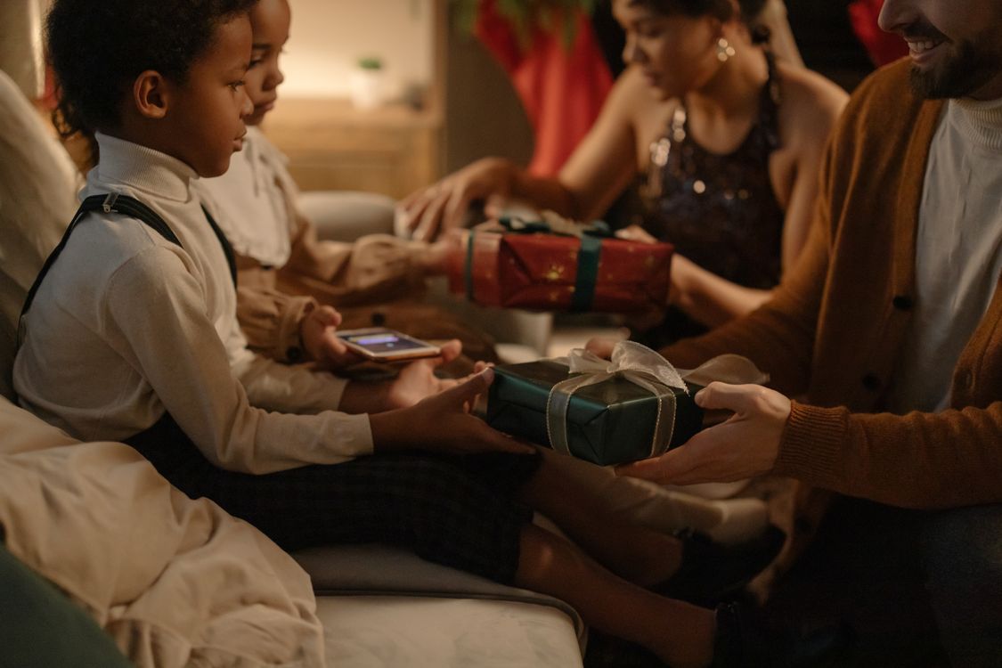 People Giving Gifts · Free Stock Photo