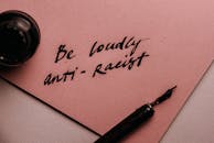 Anti-Racist Hand Lettering
