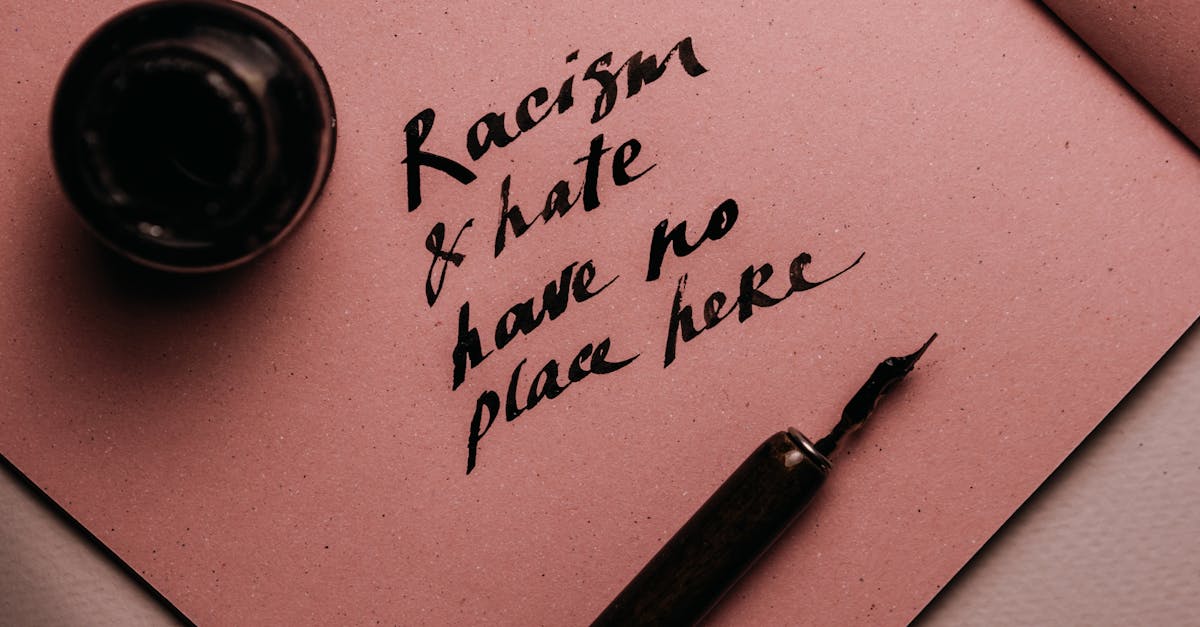 Handwritten Message in Black Ink · Free Stock Photo