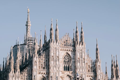 Free A View of the Duomo Di Milano in Italy Stock Photo