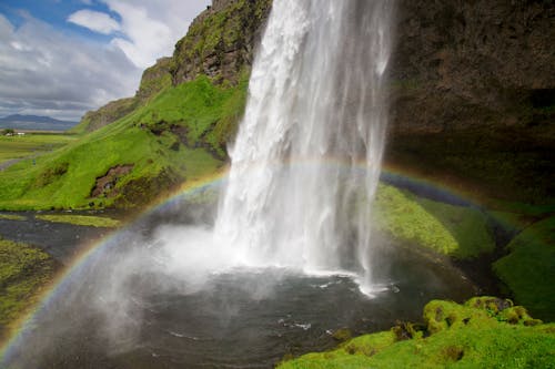 Бесплатное стоковое фото с seljalandsfoss, водопад, исландия