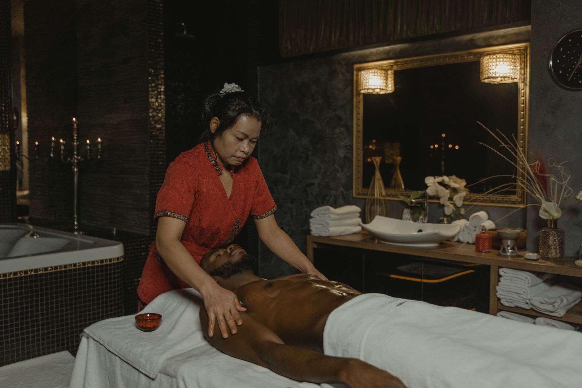 Nairobi Massage Spas: How to Choose a Safe Session Serene spa treatment with a skilled masseuse providing relaxation and relief.
