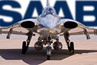 Gray and Black Plane on Gray Ground