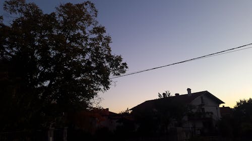Бесплатное стоковое фото с закат, небо
