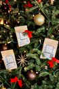 Hanged Snacks on a Christmas Tree