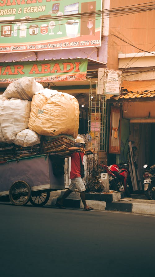 Free stock photo of asian people, collector s item, garbage