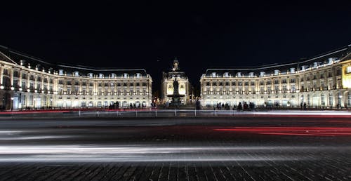 Foto stok gratis bordeaux, place de la bourse