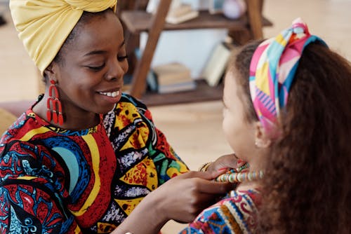 Free Photo Of Mother Bonds With Her Daughter Stock Photo