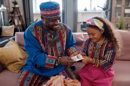 Photo Of Girl Receives Greeting Card