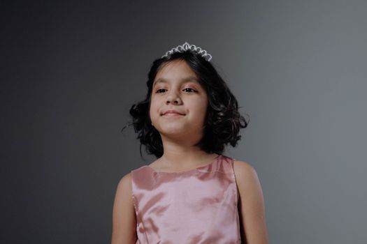 A Pretty Girl Wearing a Tiara