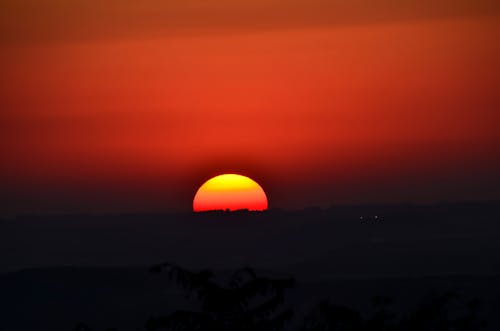 Free stock photo of puesta de sol