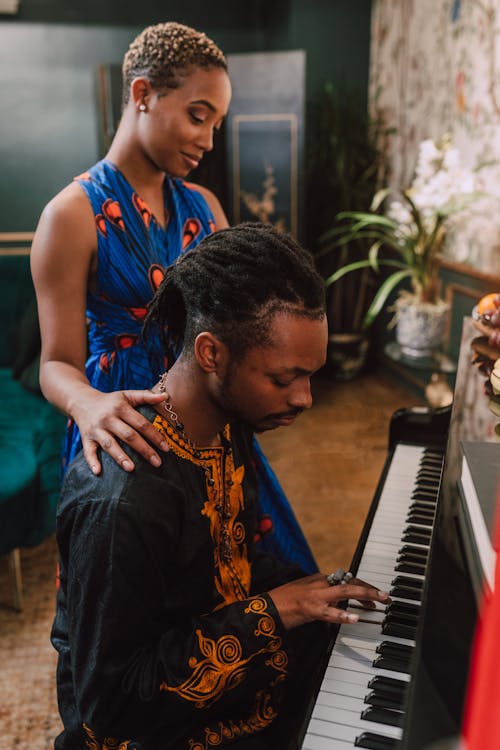 Free Photo Of Man Playng Piano Stock Photo