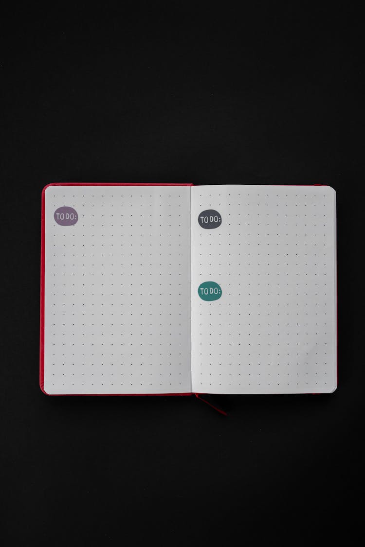 Blank Pages Of A Planner