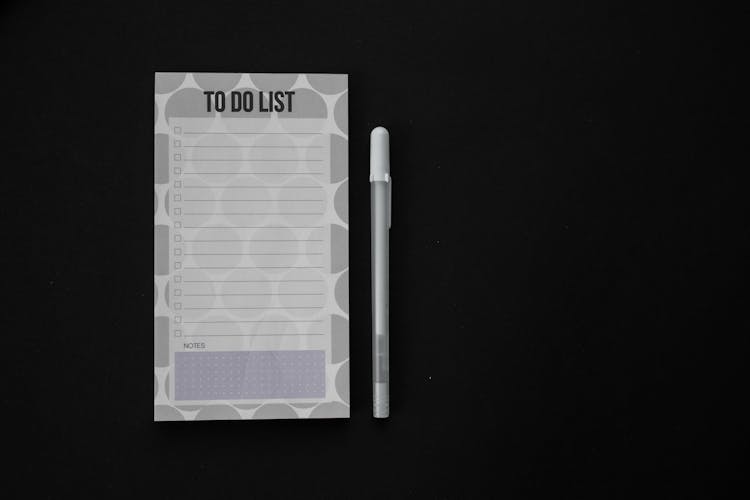 A Pen Beside A To Do List